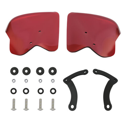GP Kompozit Yamaha NMAX 125 / 155 2023-2024 Uyumlu Elcik Koruma Kırmızı