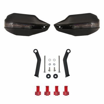 GP Kompozit Bajaj Dominar 250 / 400 2017-2024 Uyumlu Led Sinyalli Elcik Koruma Siyah