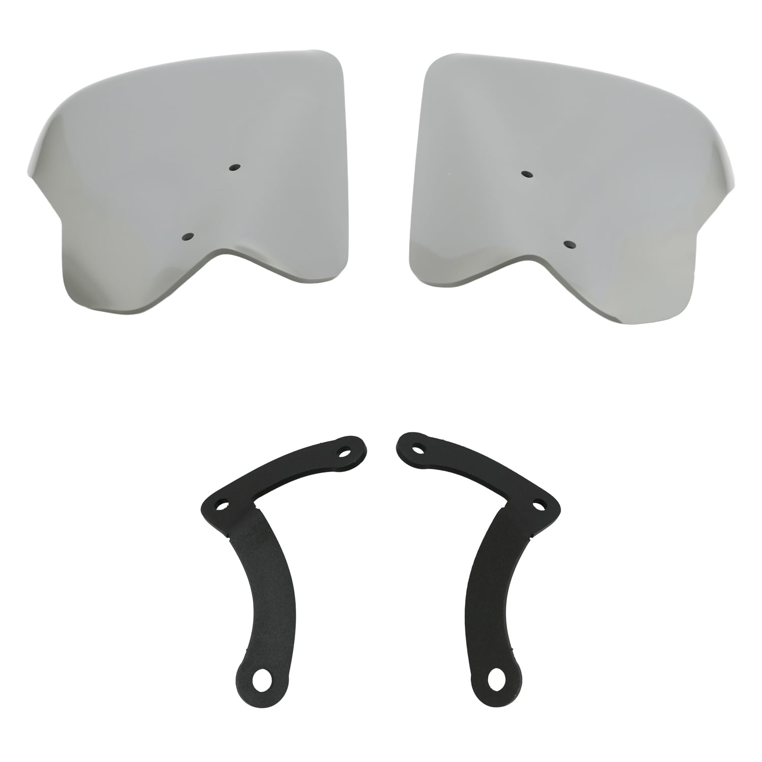 GP Kompozit Yamaha NMAX 125 / 155 2023-2024 Uyumlu Elcik Koruma Gri