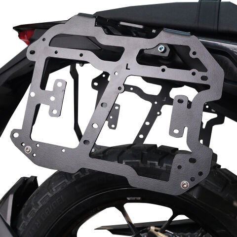 GP Kompozit KTM 390 Adventure X 2025-2026 Uyumlu Yan Çanta Demiri Siyah