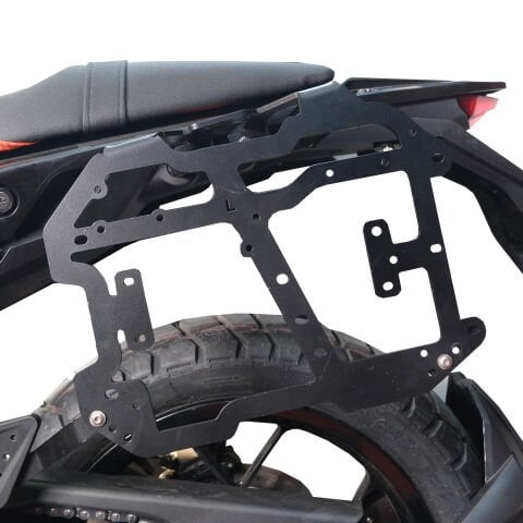 GP Kompozit KTM 390 Adventure X 2025-2026 Uyumlu Yan Çanta Demiri Siyah