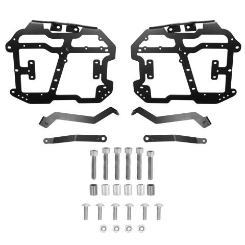 GP Kompozit KTM 390 Adventure X 2025 Uyumlu Yan Çanta Demiri Siyah