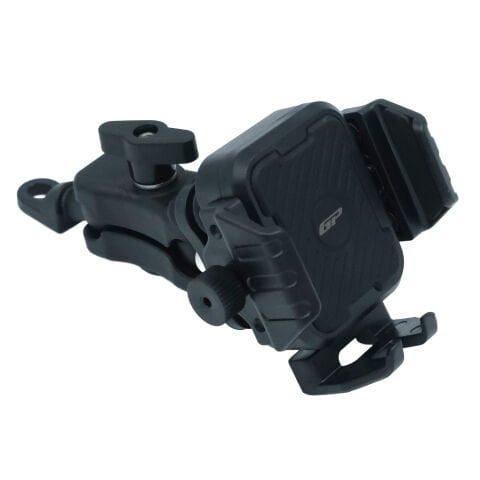 GP Kompozit TTR17 Universal Ayna Bağlantılı Titreşim Modüllü Telefon Tutucu Siyah