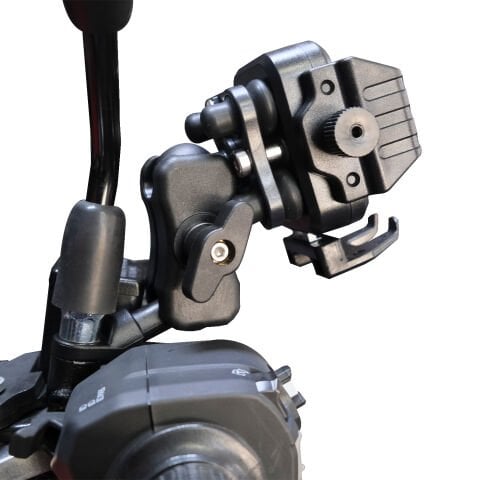 GP Kompozit TTR17 Universal Ayna Bağlantılı Titreşim Modüllü Telefon Tutucu Siyah