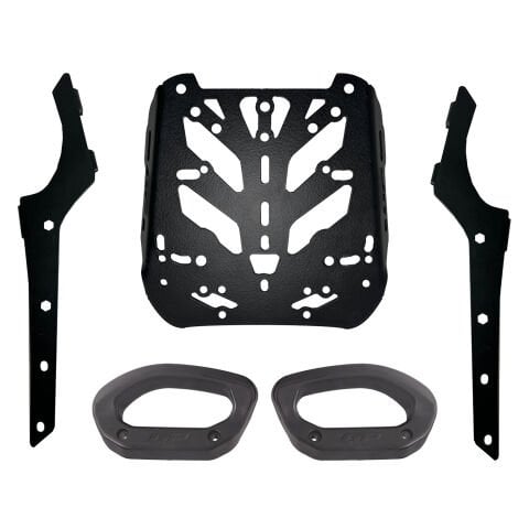 GP Kompozit KTM 390 Adventure X 2025 Uyumlu Arka Çanta Demiri Siyah