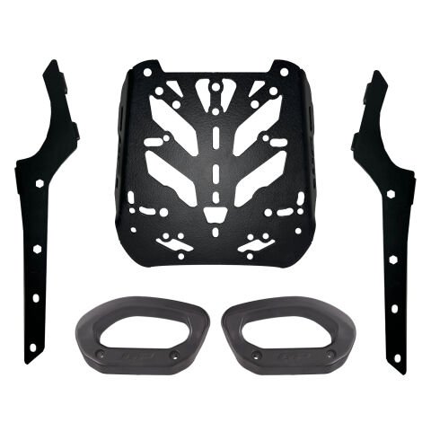 GP Kompozit KTM 390 Adventure X 2025 Uyumlu Arka Çanta Demiri Siyah