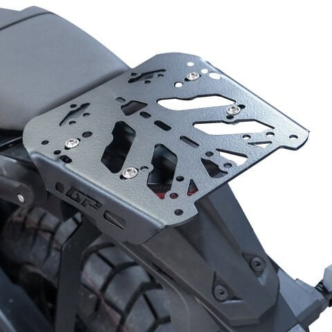 GP Kompozit KTM 390 Adventure X 2025-2026 Uyumlu Arka Çanta Demiri Siyah