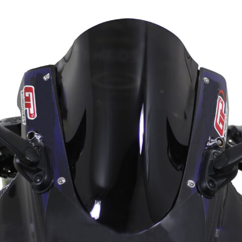 GP Kompozit Yamaha R25 2019-2025 Uyumlu Ön Cam Siyah