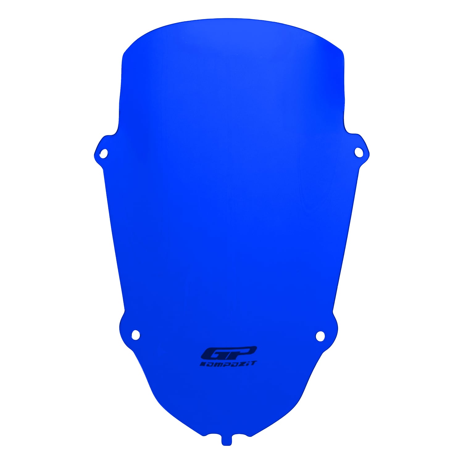 GP Kompozit Yamaha R25 2019-2025 Uyumlu Spor Ön Cam Mavi