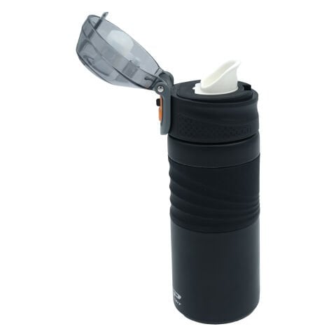 GP Kompozit TRM003 450 ml Çift Cidarlı Vakumlu Paslanmaz Çelik Termos Siyah