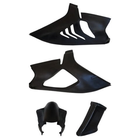 GP Kompozit Set1 BMW M 1000 RR 2022-2026 Uyumlu Yarış Grenajı Siyah