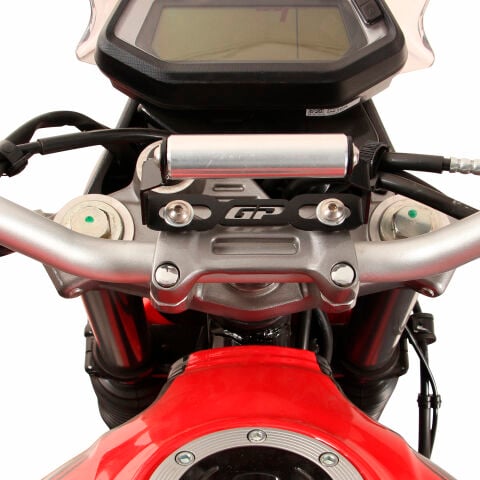 GP Kompozit Hero X-Pulse 200 2020-2024 Uyumlu Telefon / Navigasyon Tutucu Siyah
