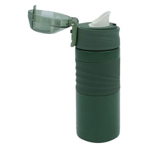 GP Kompozit TRM003 450 ml Çift Cidarlı Vakumlu Paslanmaz Çelik Termos Haki