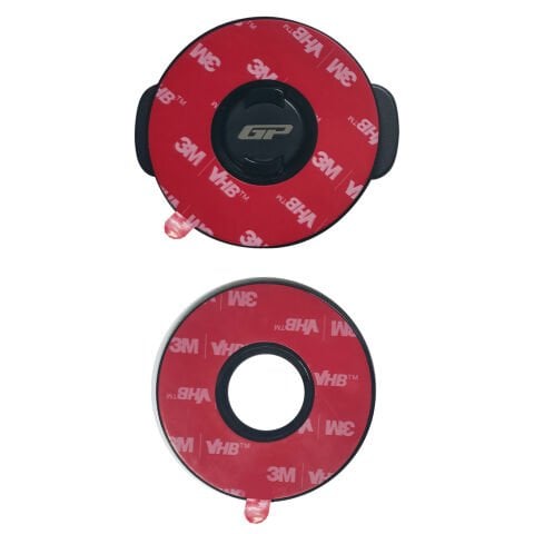 GP Kompozit TTR10 Universal Yuvarlak Tak-Çıkar Telefon Tutucu Siyah