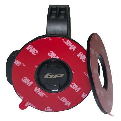 GP Kompozit TTR10 Universal Yuvarlak Tak-Çıkar Telefon Tutucu Siyah