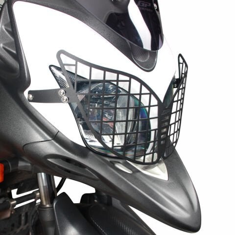 GP Kompozit Suzuki V-Strom DL 650 2012-2016 Uyumlu Far Koruma Siyah