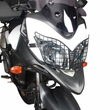 GP Kompozit Suzuki V-Strom DL 650 2012-2016 Uyumlu Far Koruma Siyah