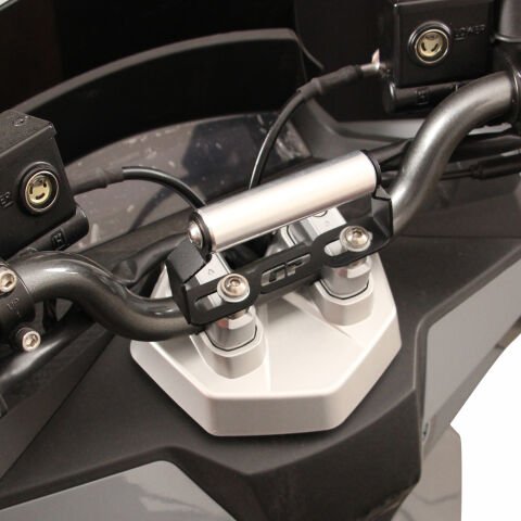 GP Kompozit SYM Jet X 125 2014-2025 Uyumlu Telefon / Navigasyon Tutucu Siyah