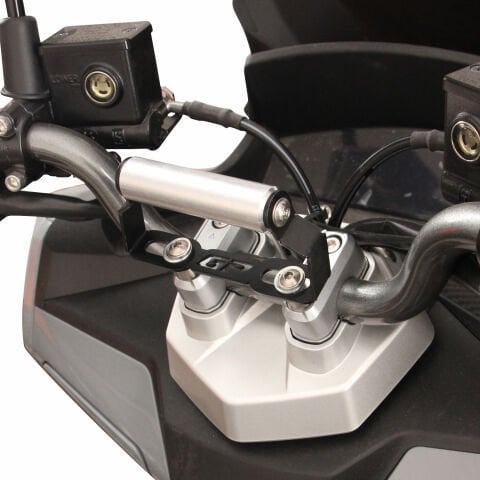 GP Kompozit SYM Jet X 125 2014-2025 Uyumlu Telefon / Navigasyon Tutucu Siyah