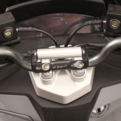 GP Kompozit SYM Jet X 125 2014-2025 Uyumlu Telefon / Navigasyon Tutucu Siyah