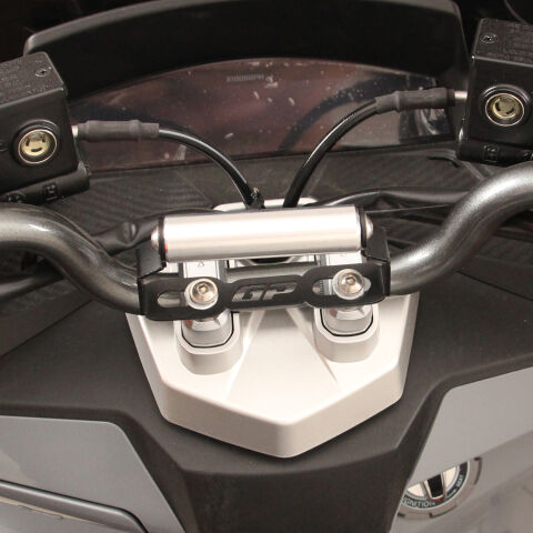 GP Kompozit SYM Jet X 125 2014-2025 Uyumlu Telefon / Navigasyon Tutucu Siyah