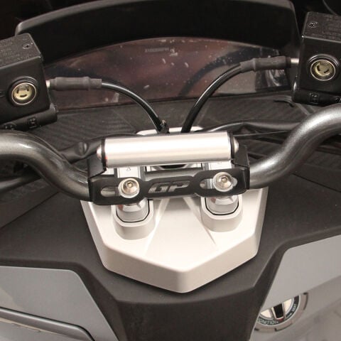 GP Kompozit SYM Jet X 125 2014-2025 Uyumlu Telefon / Navigasyon Tutucu Siyah