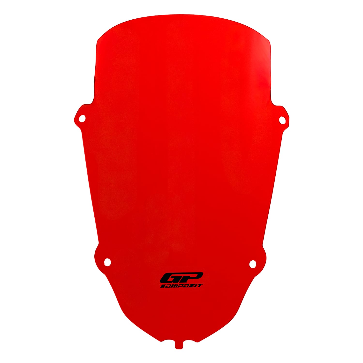 GP Kompozit Yamaha R25 2019-2025 Uyumlu Spor Ön Cam Kırmızı