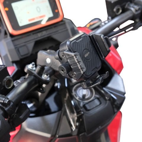 GP Kompozit TTR17 Universal Gidon Bağlantılı Titreşim Modüllü Telefon Tutucu Siyah