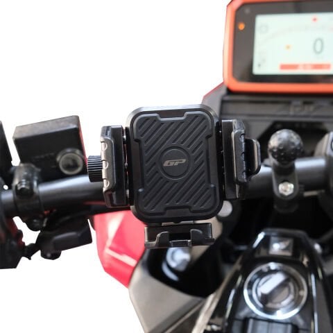 GP Kompozit TTR17 Universal Gidon Bağlantılı Titreşim Modüllü Telefon Tutucu Siyah