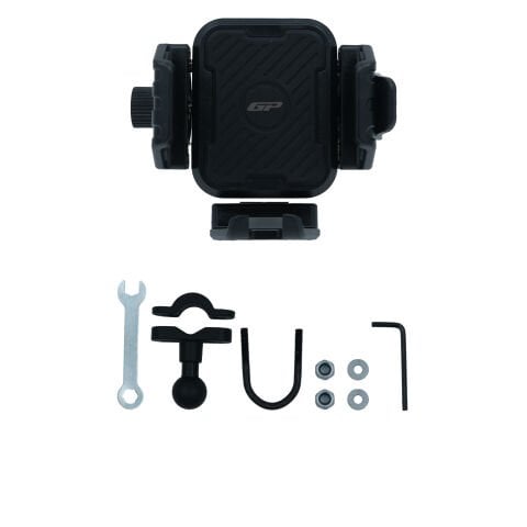 GP Kompozit TTR17 Universal Gidon Bağlantılı Titreşim Modüllü Telefon Tutucu Siyah