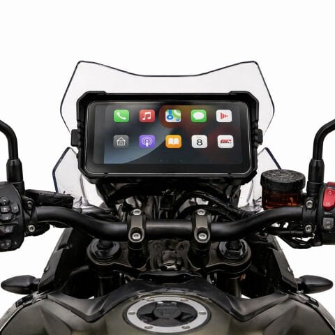 GP VOVEL M-790 6.25” Ekran Ön Arka Kameralı Motosiklet CarPlay Multimedya Navigasyon Sistemi