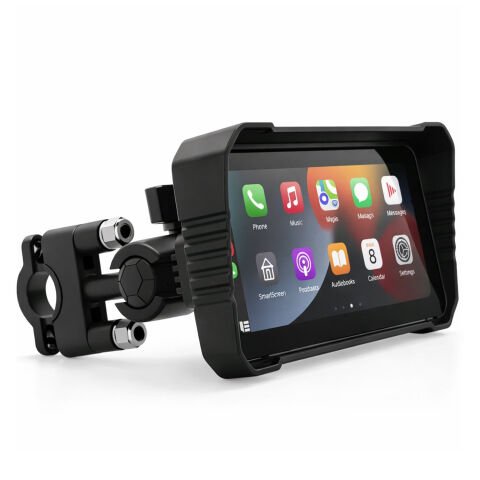 GP VOVEL M-790 6.25” Ekran Ön Arka Kameralı Motosiklet CarPlay Multimedya Navigasyon Sistemi