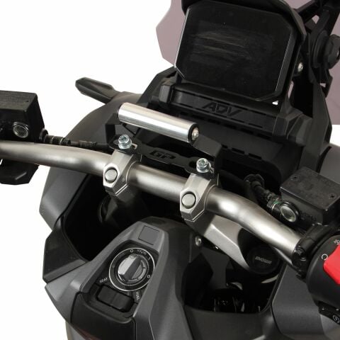 GP Kompozit Honda ADV 350 2023-2026 Uyumlu Telefon / Navigasyon Tutucu Siyah