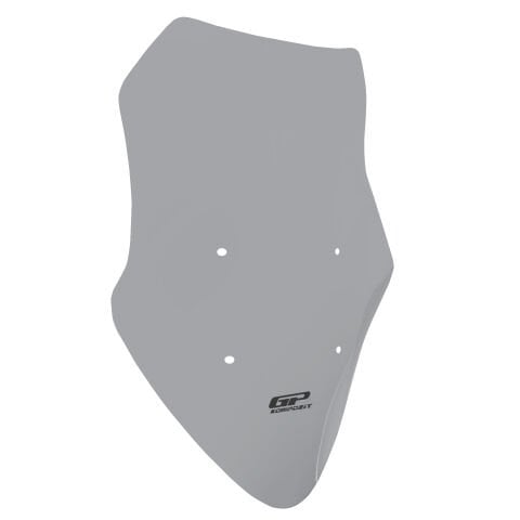 GP Kompozit Mondial 125 Drift L 2018-2026 Uyumlu Ön Tur Camı Füme