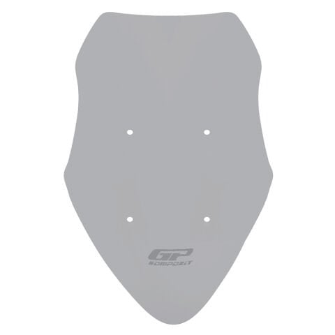 GP Kompozit Mondial 125 Drift L 2018-2026 Uyumlu Ön Tur Camı Füme