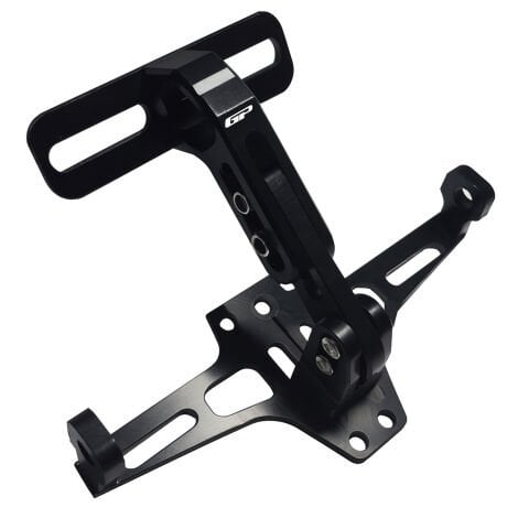 GP Kompozit Universal C Model Ledli Katlanır Plakalık Siyah