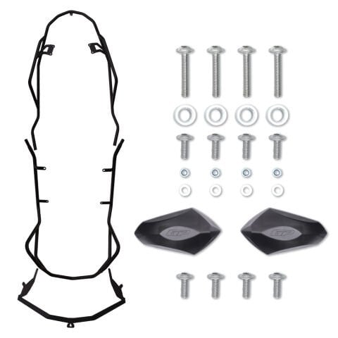 GP Kompozit Suzuki Avenis 125 2023-2024 Uyumlu Motor Koruma Demiri Siyah