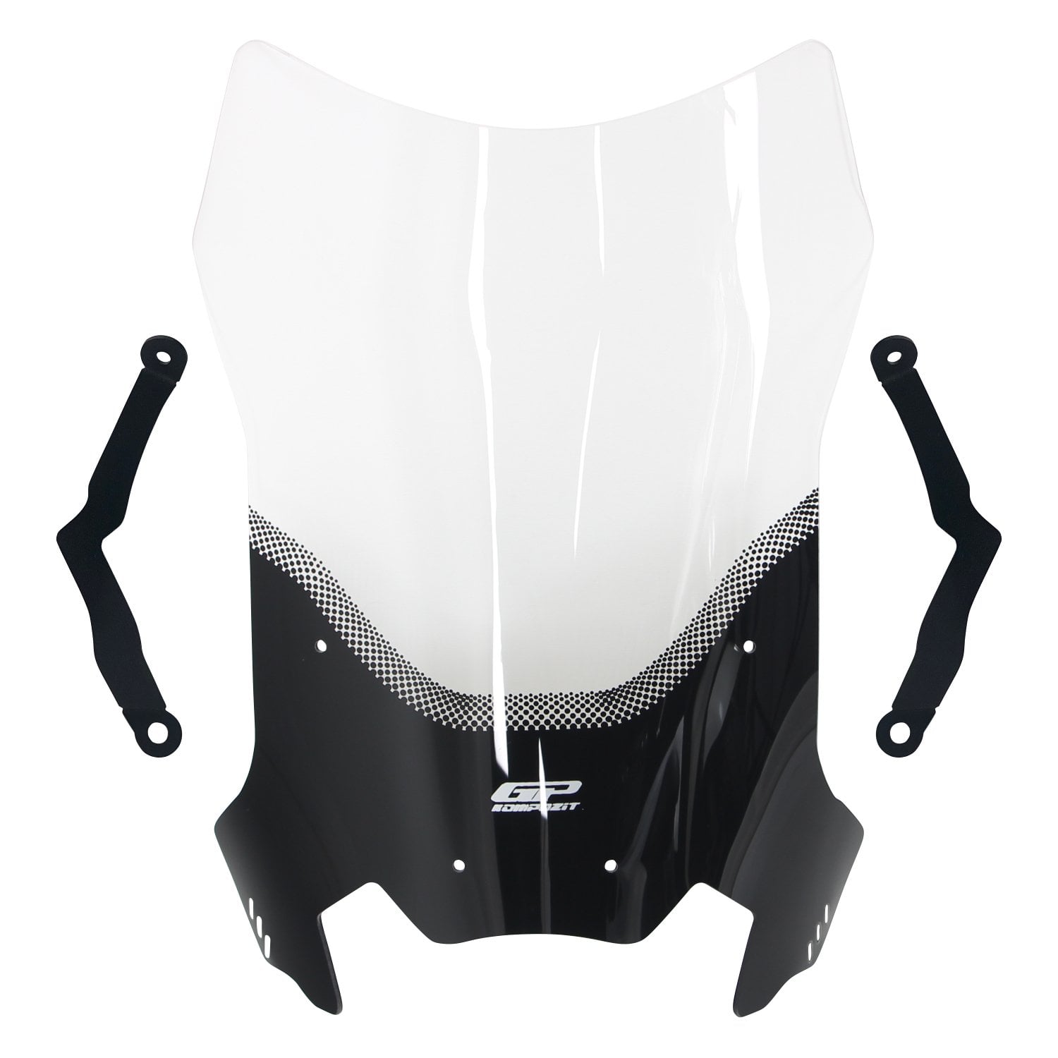 GP Kompozit CF Moto 250 CL-X 2022-2026 Uyumlu Ön Tur Camı Şeffaf