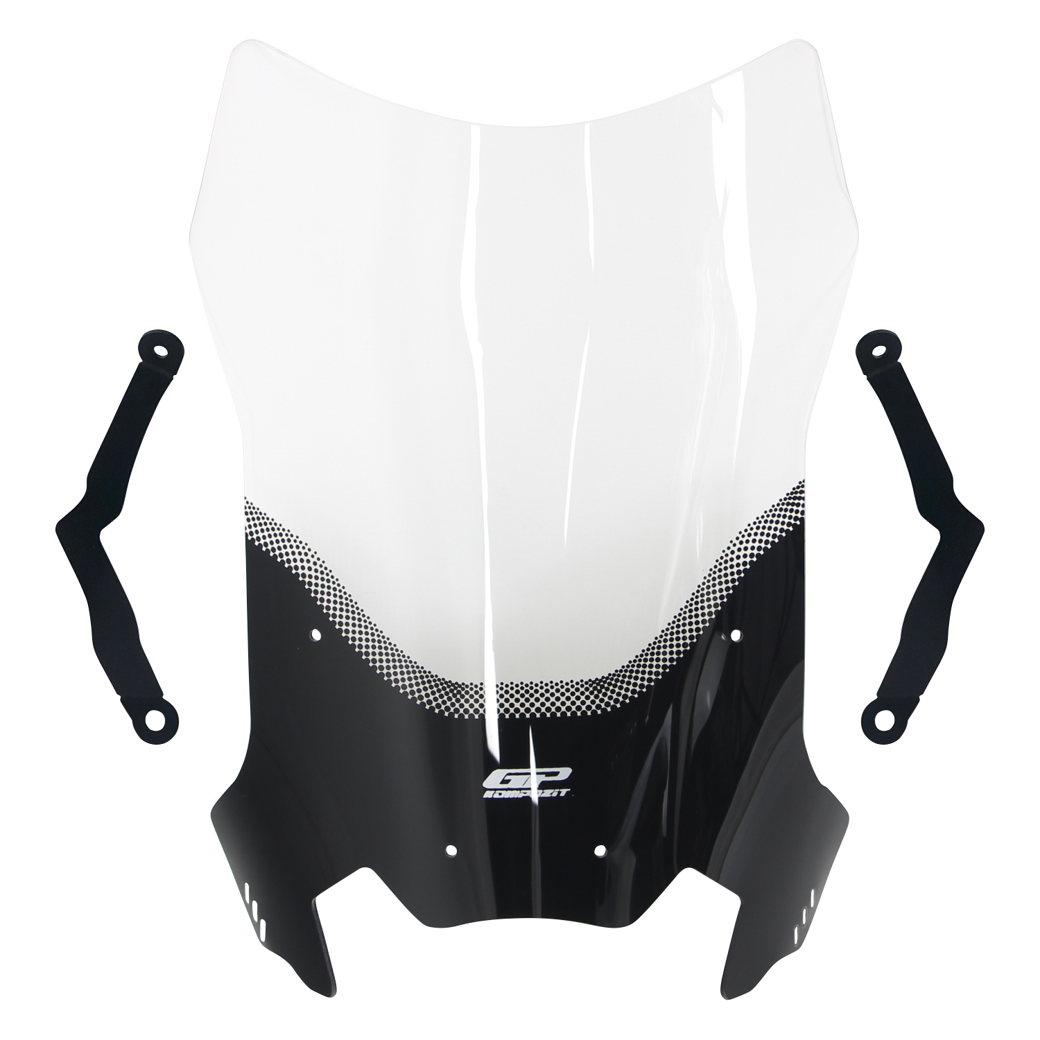 GP Kompozit CF Moto 250 CL-X 2022-2026 Uyumlu Ön Tur Camı Şeffaf
