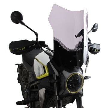 GP Kompozit CF Moto 250 CL-X 2022-2024 Uyumlu Ön Tur Camı Şeffaf