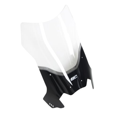 GP Kompozit CF Moto 250 CL-X 2022-2026 Uyumlu Ön Tur Camı Şeffaf 55 cm