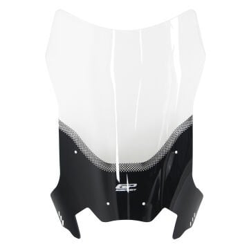 GP Kompozit CF Moto 250 CL-X 2022-2024 Uyumlu Ön Tur Camı Şeffaf