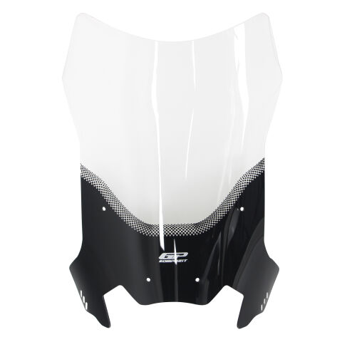 GP Kompozit CF Moto 250 CL-X 2022-2026 Uyumlu Ön Tur Camı Şeffaf