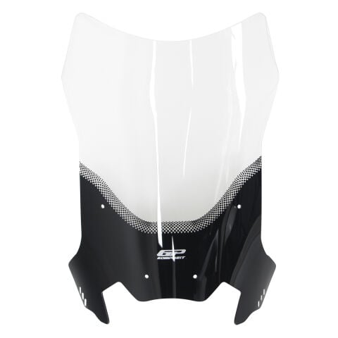 GP Kompozit CF Moto 250 CL-X 2022-2026 Uyumlu Ön Tur Camı Şeffaf 55 cm