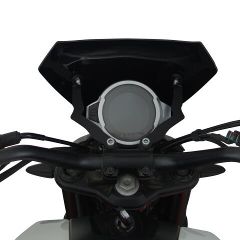 GP Kompozit CF Moto 250 CL-X 2022-2026 Uyumlu Kısa Ön Cam Siyah