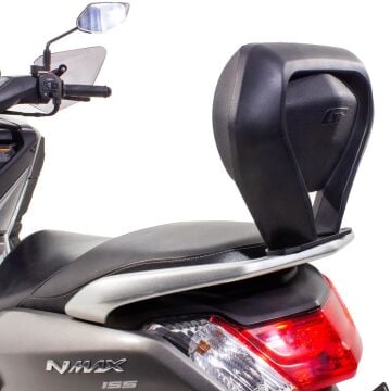 GP Kompozit Yamaha NMAX 125 / 155 2015-2025 Uyumlu Spor Sissy Bar Siyah