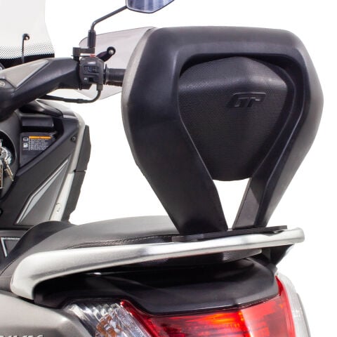 GP Kompozit Yamaha NMAX 125 / 155 2015-2026 Uyumlu Spor Sissy Bar Siyah