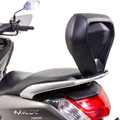 GP Kompozit Yamaha NMAX 125 / 155 2015-2026 Uyumlu Spor Sissy Bar Siyah