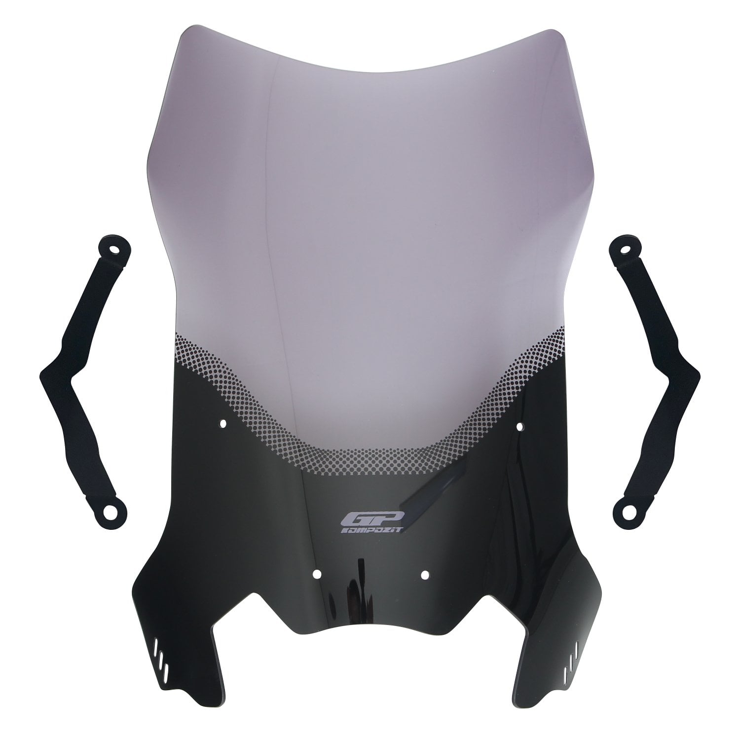 GP Kompozit CF Moto 250 CL-X 2022-2026 Uyumlu Ön Tur Camı Füme