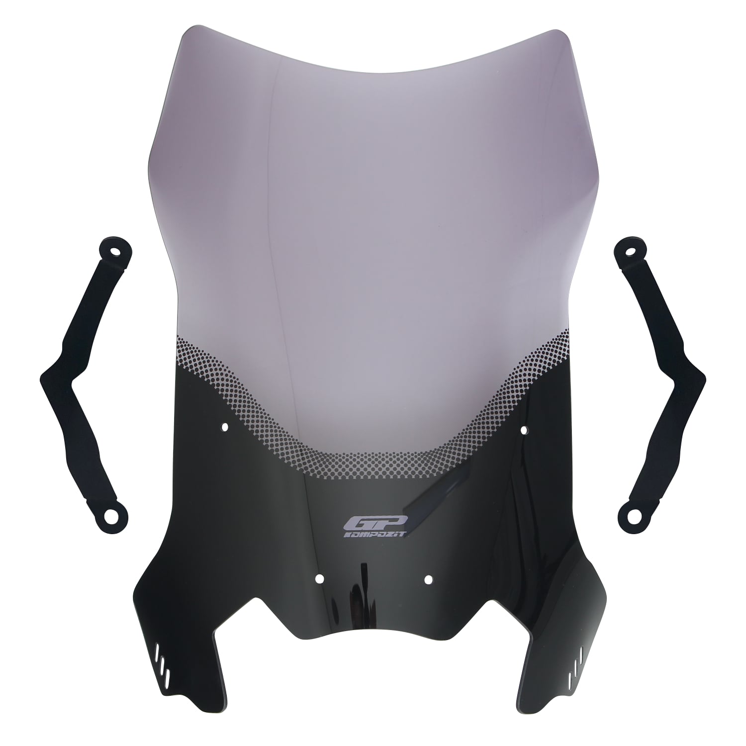 GP Kompozit CF Moto 250 CL-X 2022-2026 Uyumlu Ön Tur Camı Füme